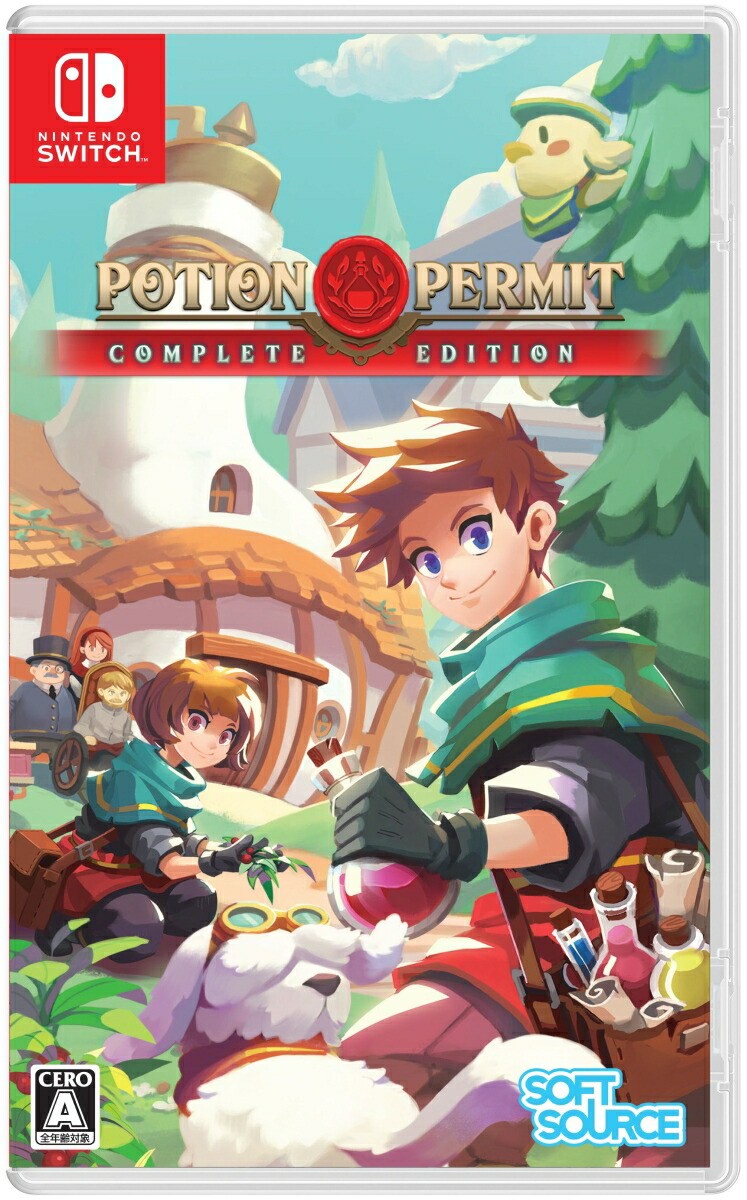 Unopened SW Potion Permit Complete Edition Nintendo Switch SoftSource Sealed