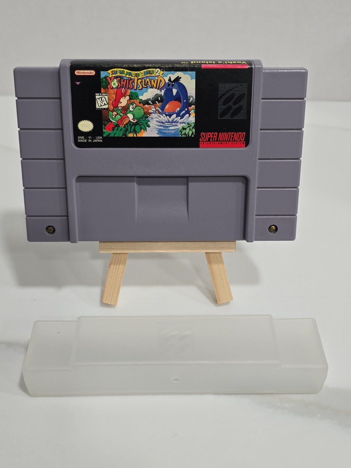 Super Mario World 2: Yoshi’s Island Super Nintendo SNES w/ Dust Cover AUTHENTIC