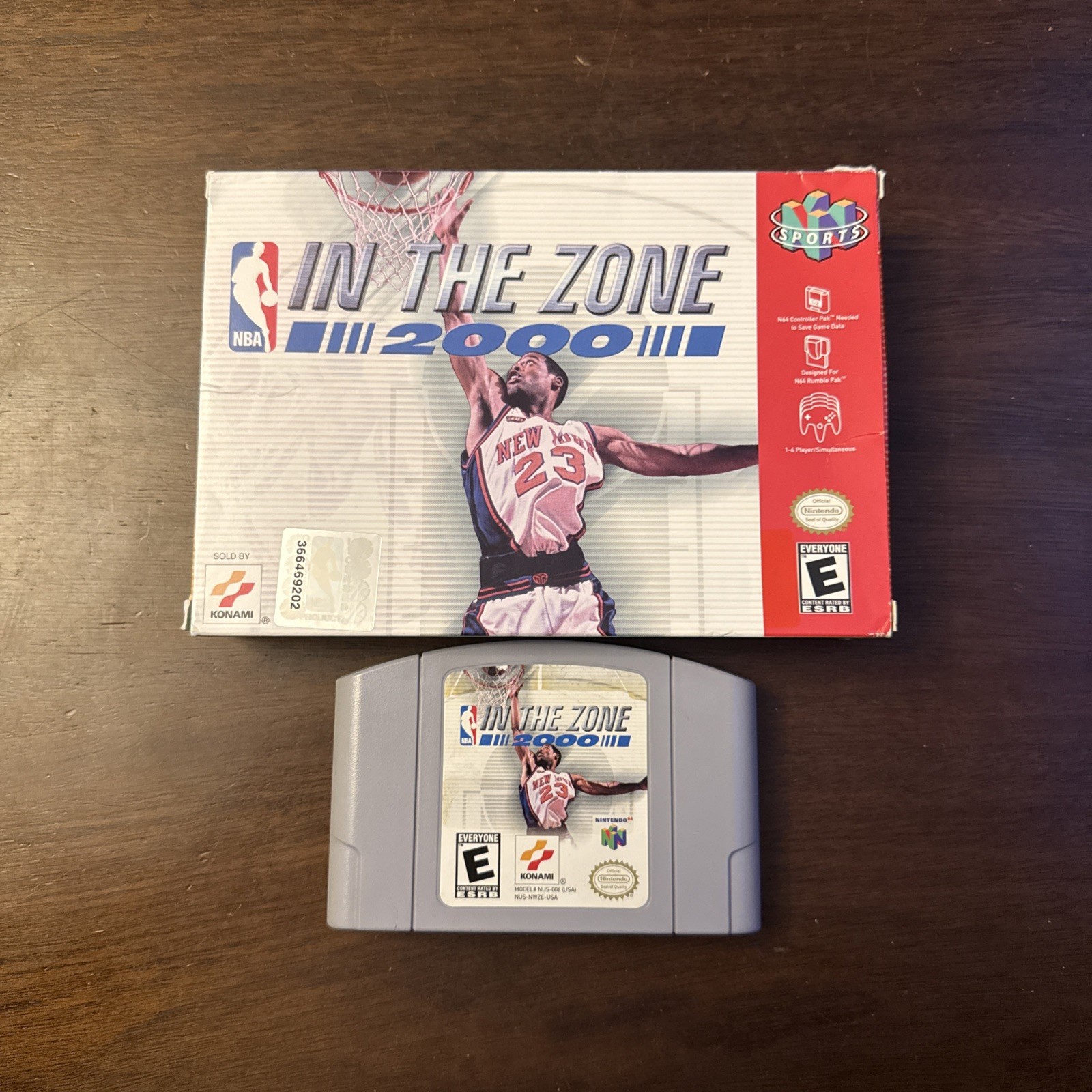 NBA In The Zone 2000 (Nintendo 64 N64) Tested – Authentic