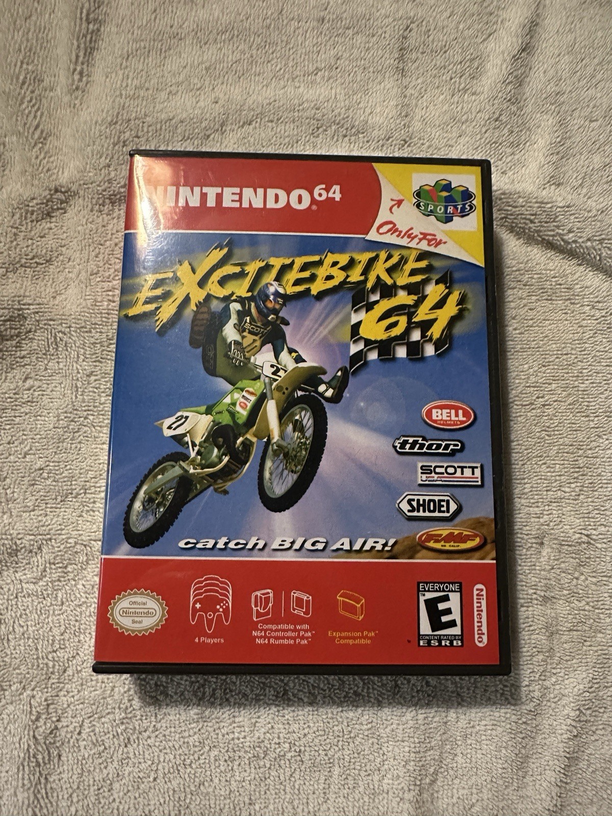 Excitebike 64 Nintendo 64 Clean