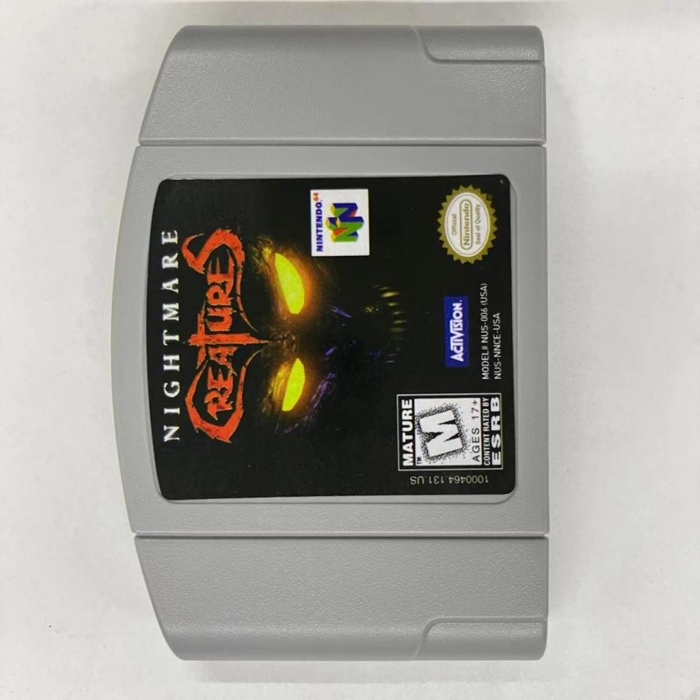 Nightmare Creatures – Nintendo 64 (N64) Limited release Complete set