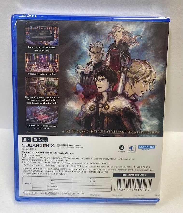 Triangle Strategy (Multi-Language) PS5 Brand New Game [2026 Turn-based]