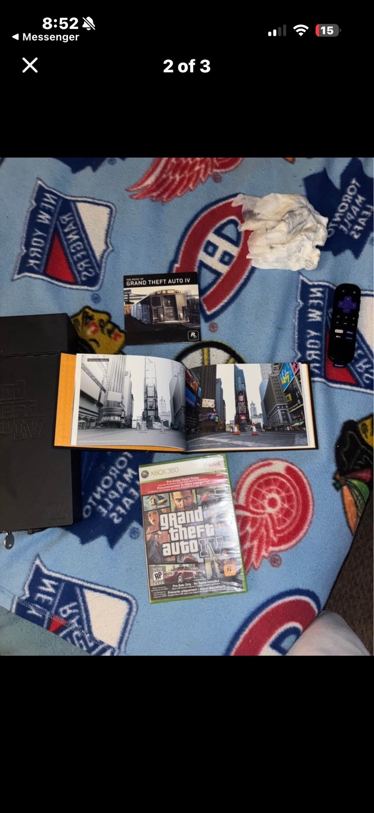 gta 4 collectors edition xbox 360 – With Locking Safe, Game, Book Etc