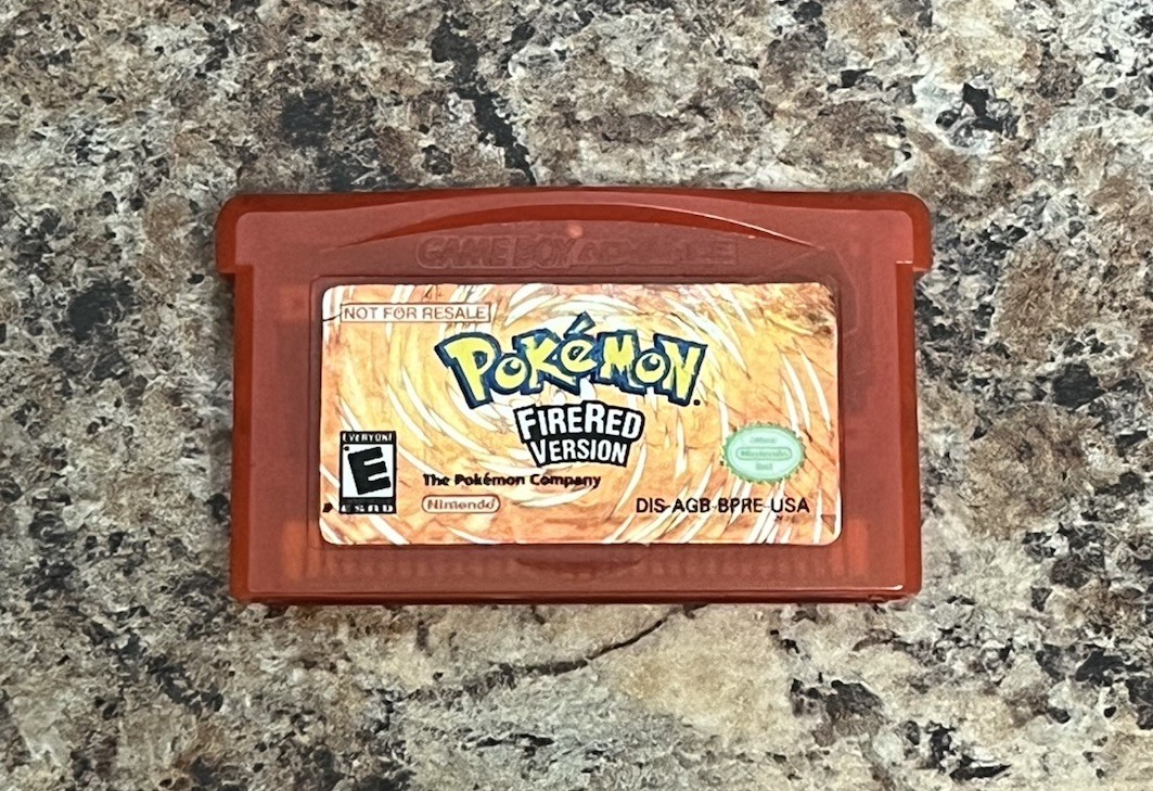 Pokemon: FireRed Version NOT FOR RESALE – NFR – Nintendo Game Boy Advance, 2004