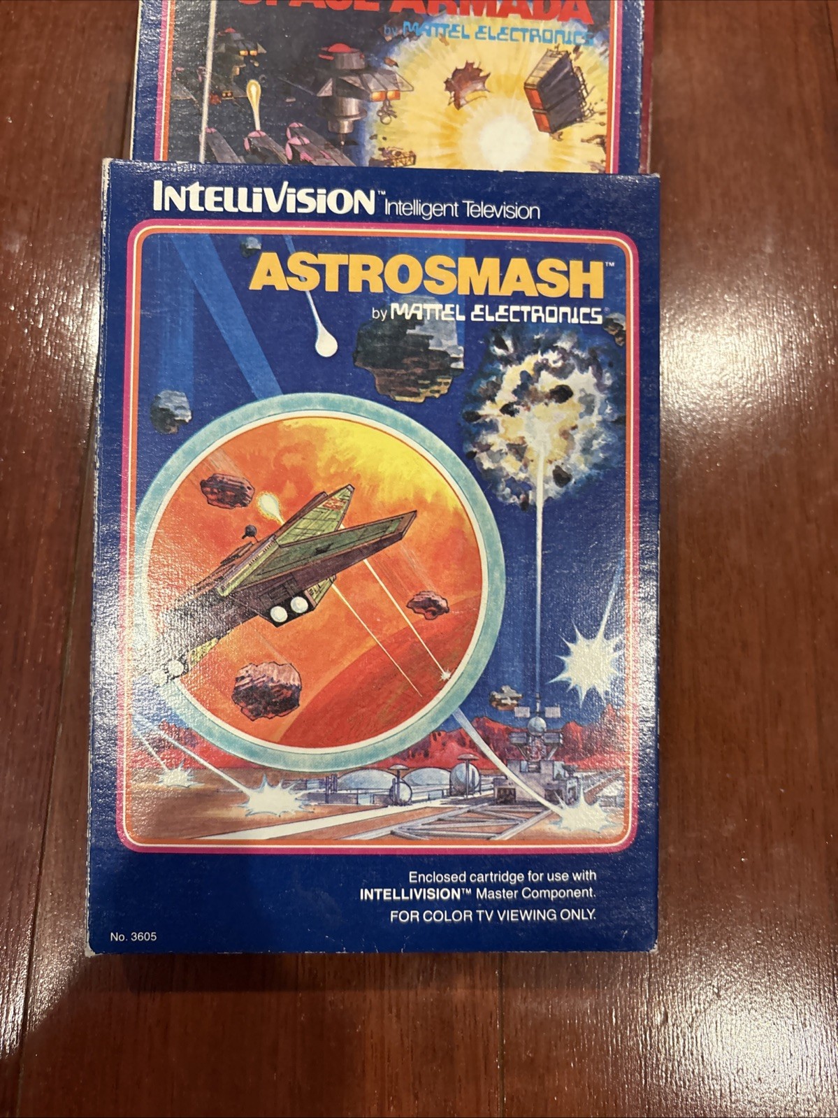 Vintage Mattel Electronics Intellivision set of 8 Games