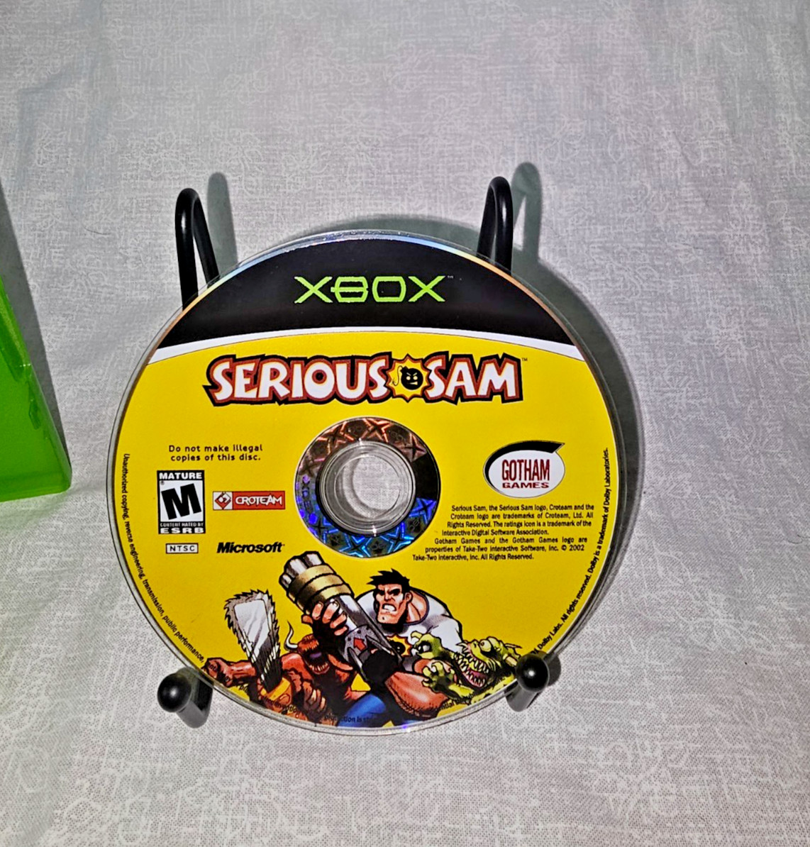 Serious Sam (Microsoft Xbox, 2002) Complete W/ Manual CIB – Tested GOT-29208