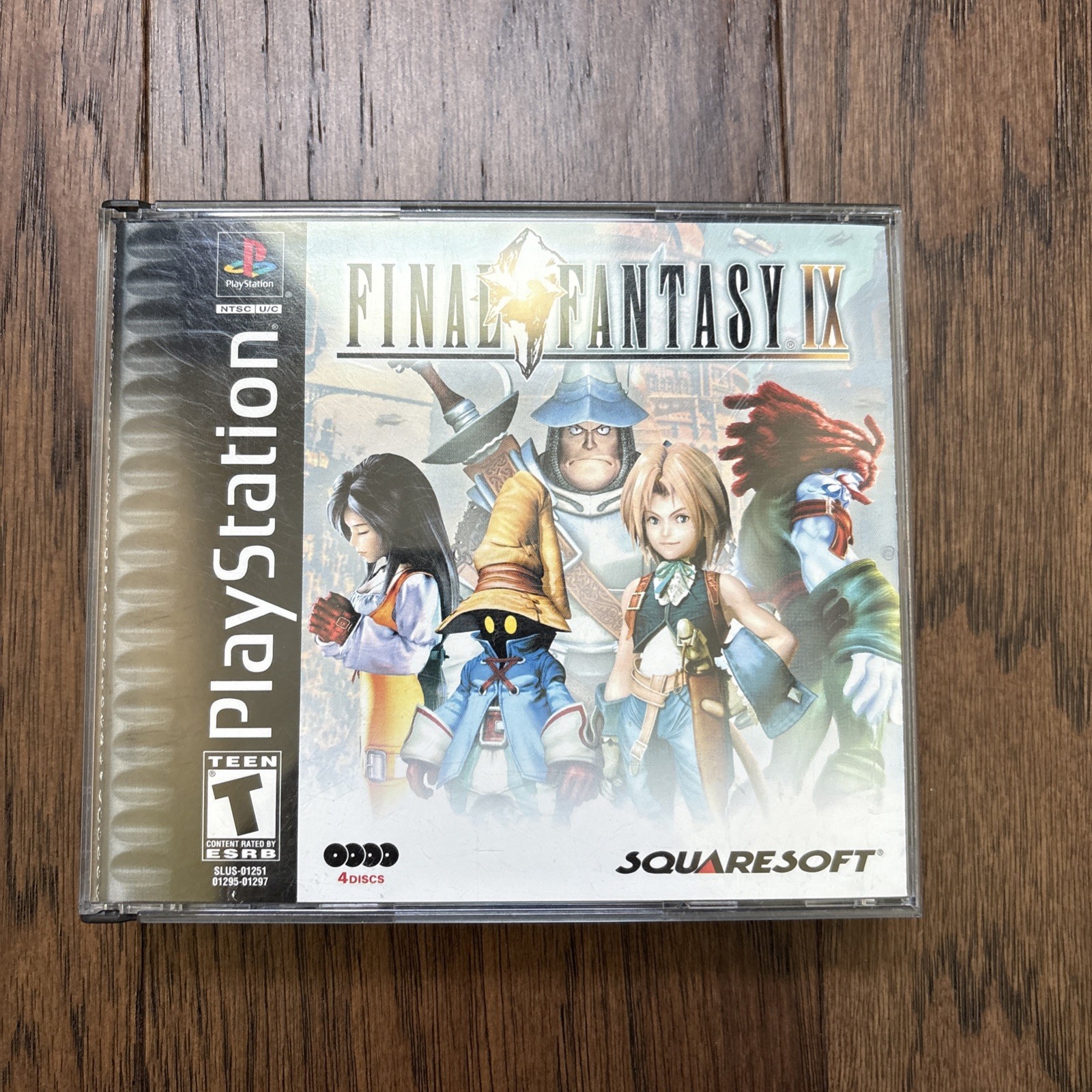 Final Fantasy IX Sony PlayStation 1 Black Label Complete In Box CIB Tested