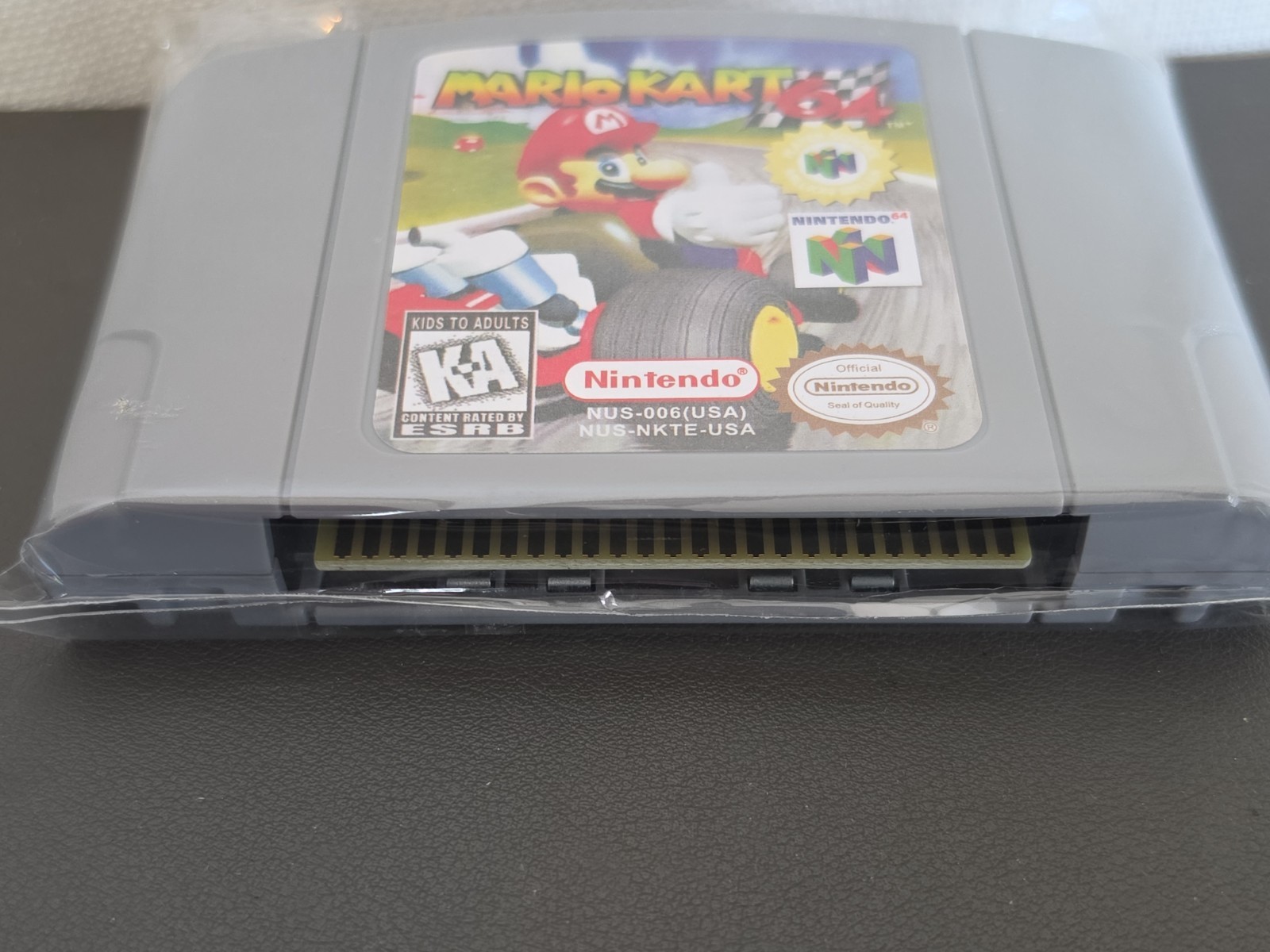 Mario Kart 64 (Nintendo N64, 1997) – NUS-006