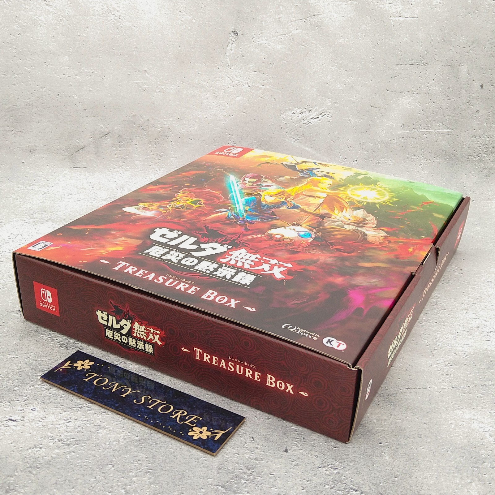 Nintendo Switch Hyrule Warriors Age Of Calamity Treasure Box Limited Japan Game