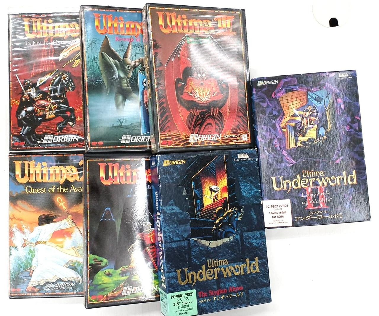 Origin Ultima Series Set Retro Game Software