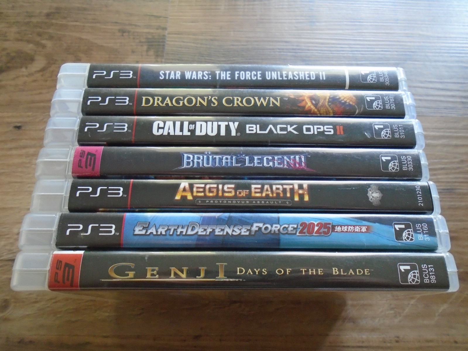 Collection of 7 great PS3 games. Dragon’s Crown, COD Black Ops II, Brutal Legend