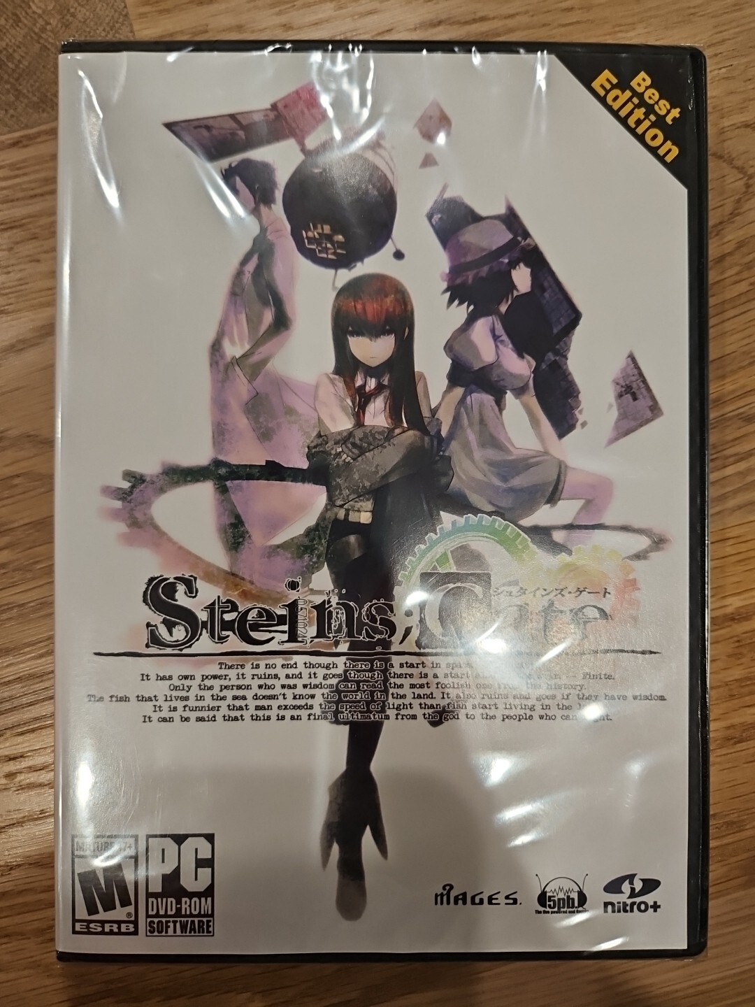 SteinsGate: Best Edition (PC, 2014) – BRAND NEW & SEALED