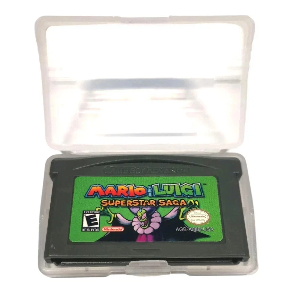 Mario & Luigi -Superstar Saga Games For Game boy Advance (GBA)