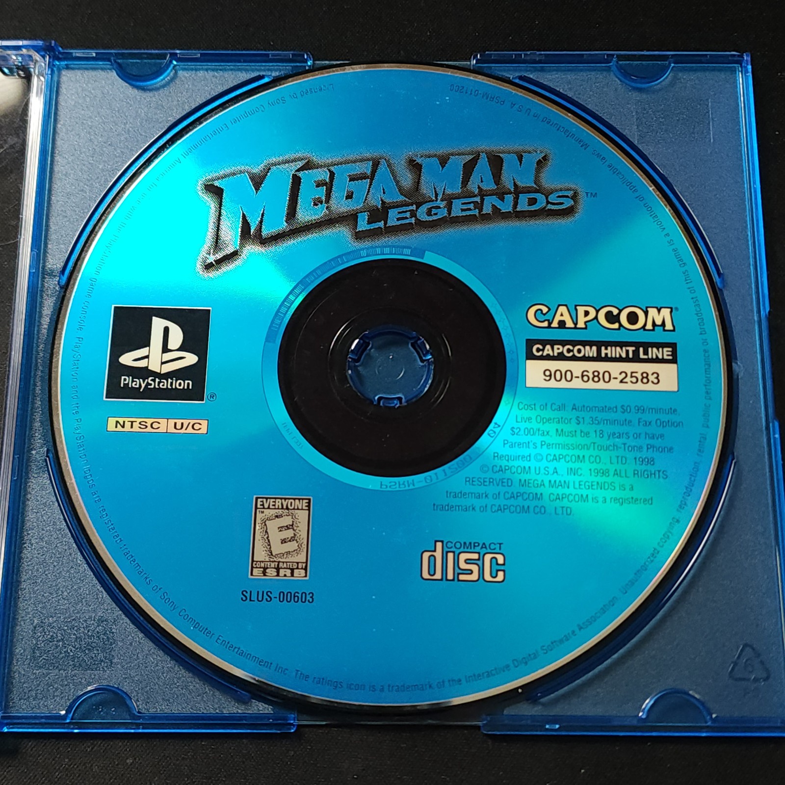 Mega Man Legends PS1 NTSC-U/C Tested – Disc Only