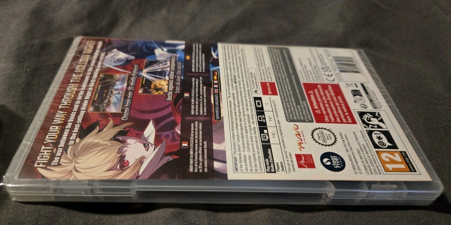 Under Night In-Birth 2 II Sys: Celes Limited Edition Switch – Clear River Games