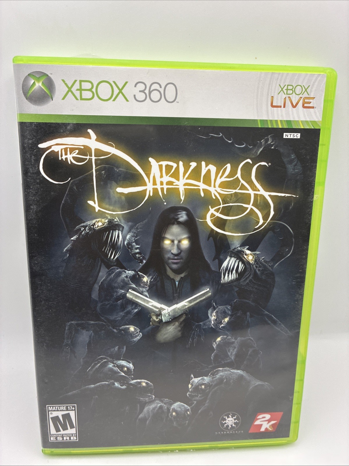 The Darkness (Microsoft Xbox 360, 2007) Tested Fast Shipping Missing Manual