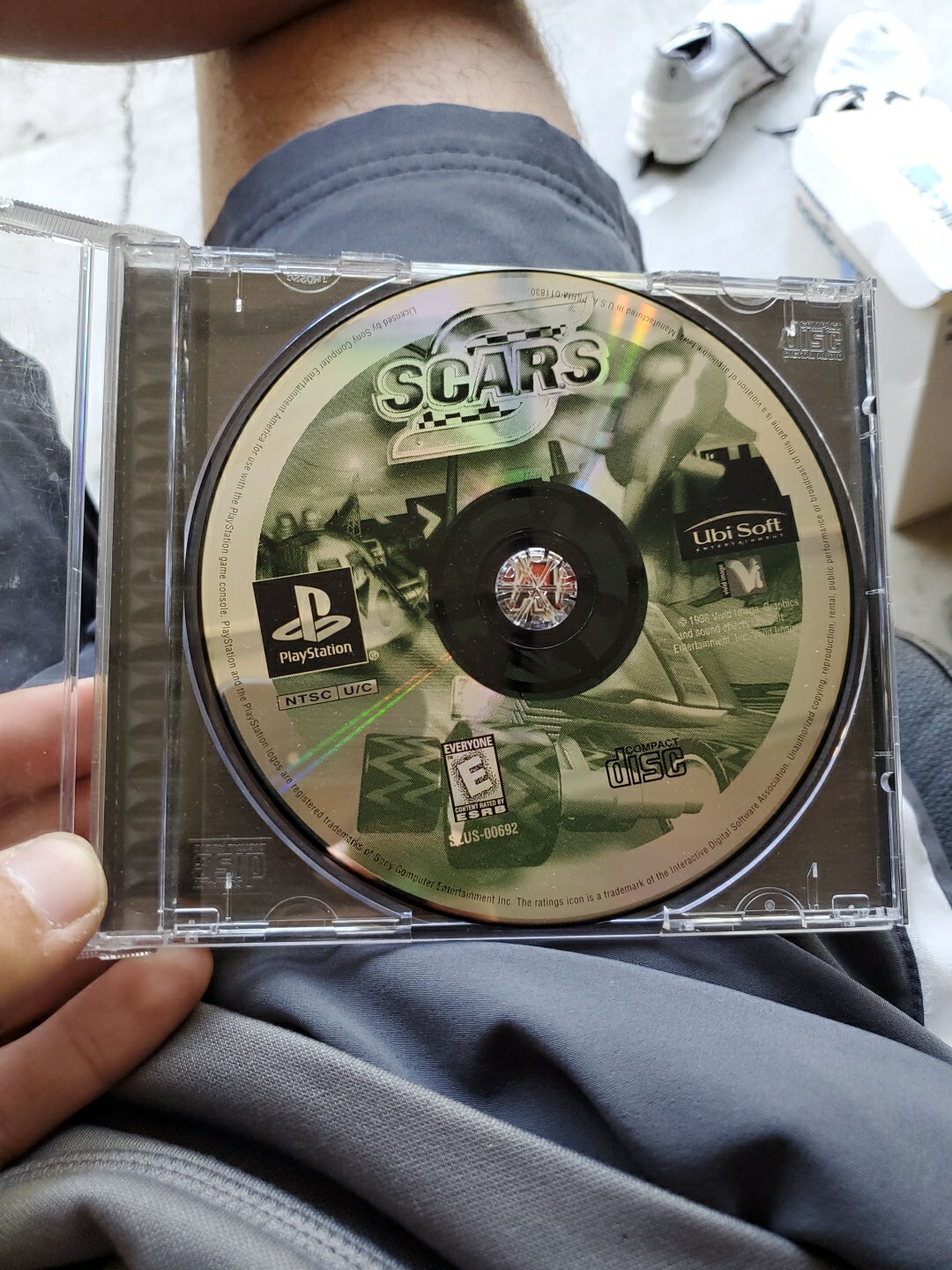 SCARS Playstation PS1 Video Game No Manual Tested And Working