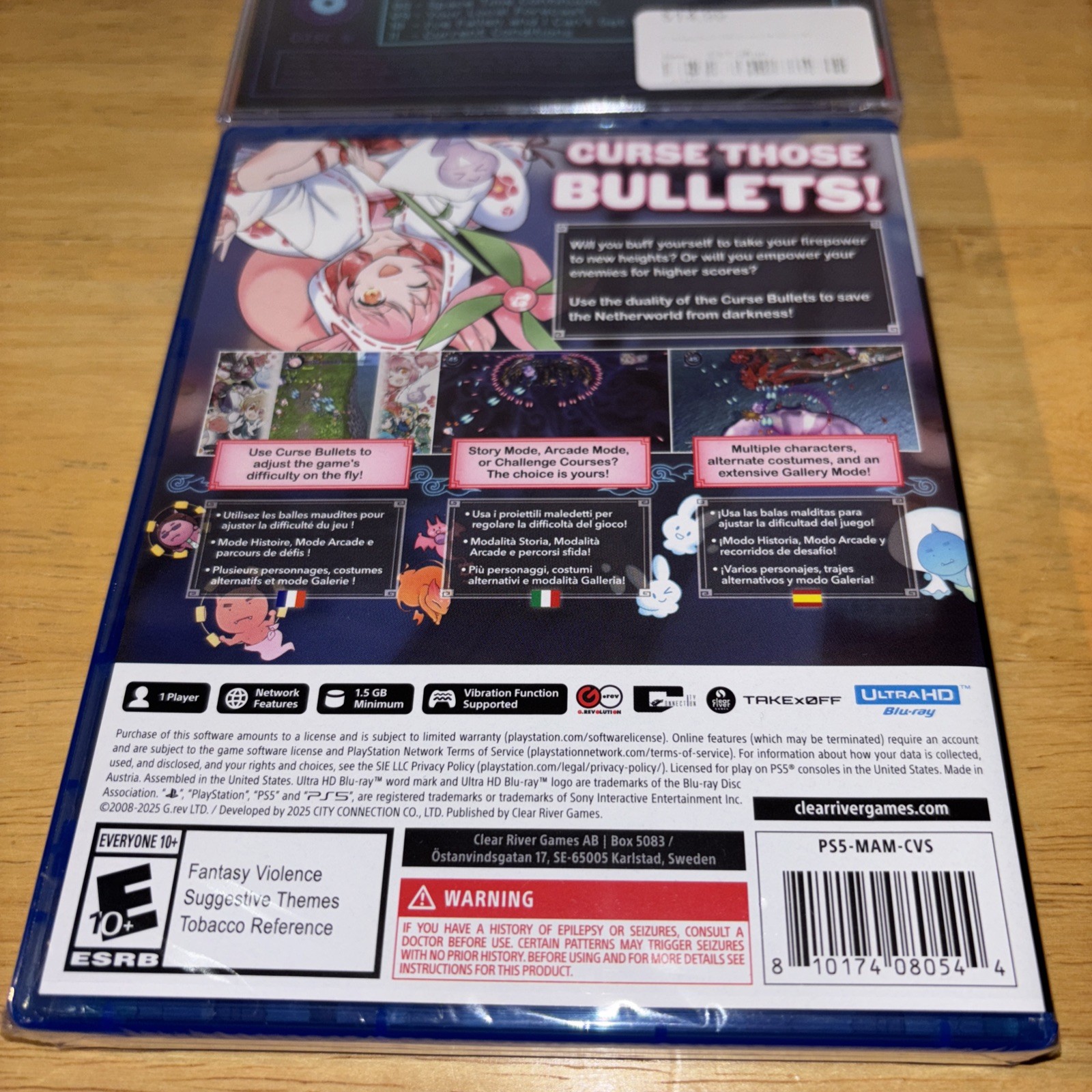 IN HAND! MAMORUKUN RECURSE! LIMITED RUN GAMES & CD SOUNDTRACK PS5 ESRB BRAND NEW