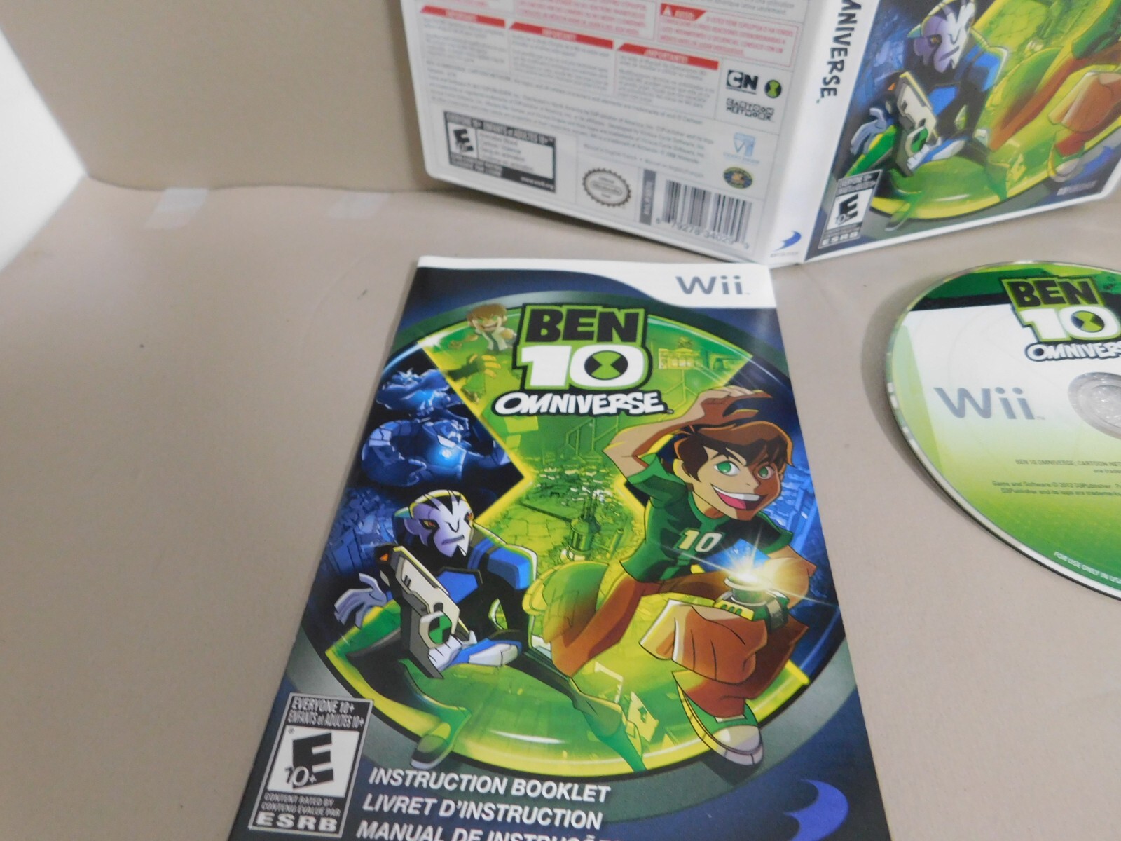 Ben 10: Omniverse (Nintendo Wii, 2012) Complete CIB Clean Disc Tested Works