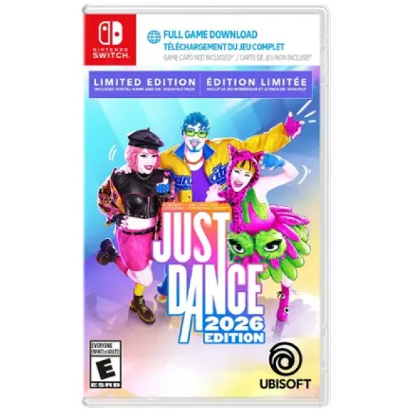Just Dance 2026 Limited Edition (Code In Box) (Nintendo Switch) Brand New