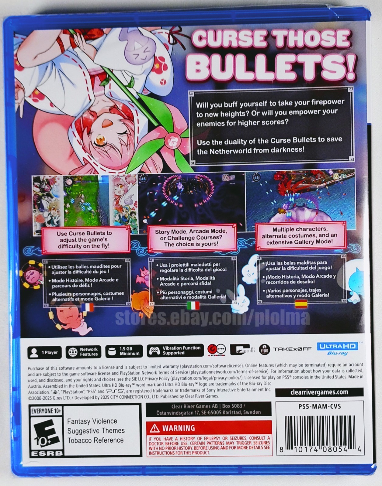 MAMORUKUN RECURSE! Brand New PS5 Game PlayStation 5 ESRB Release