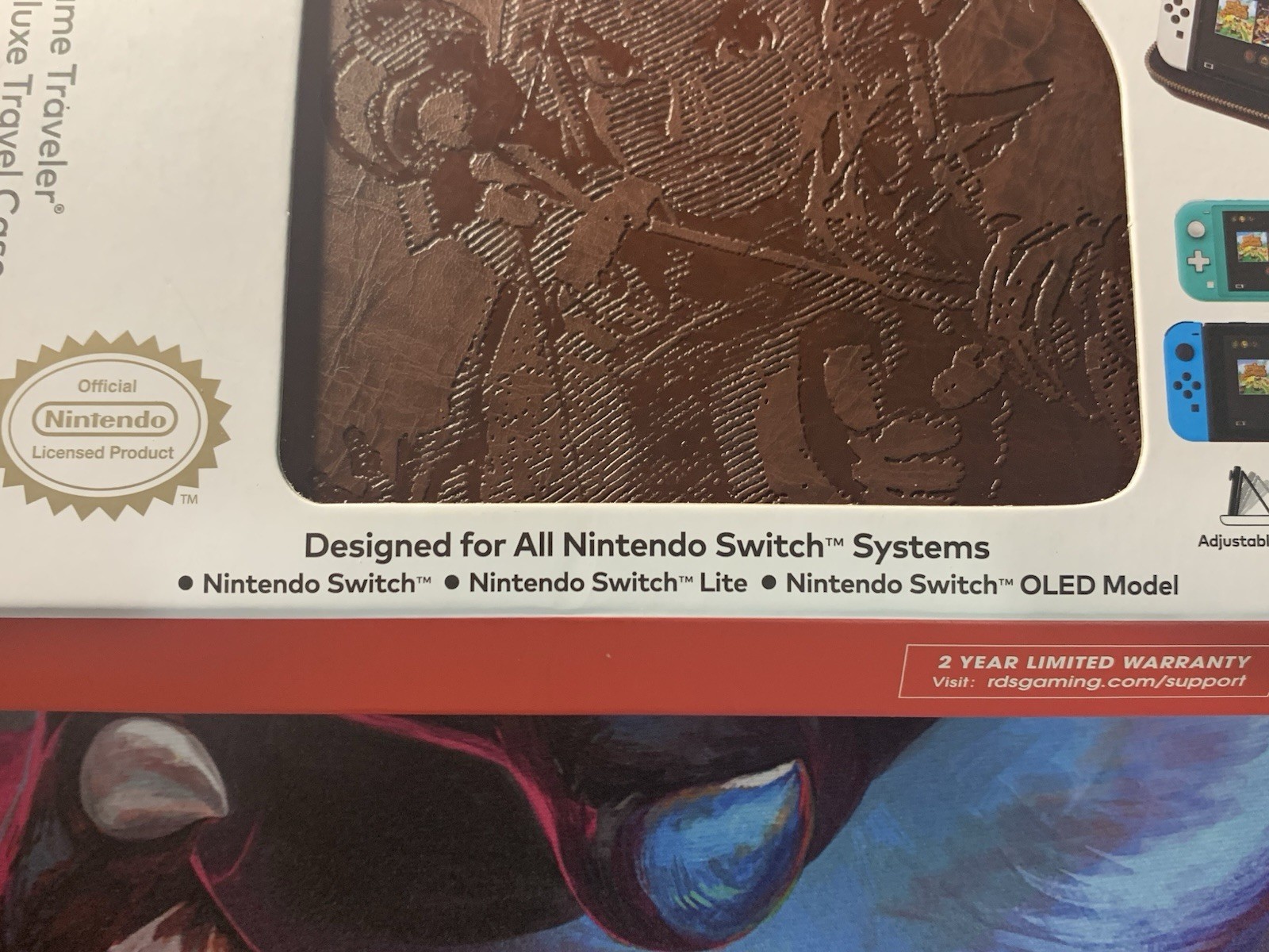 Officially Licensed Nintendo Switch Deluxe Zelda Link Travel Case – Premium Hard