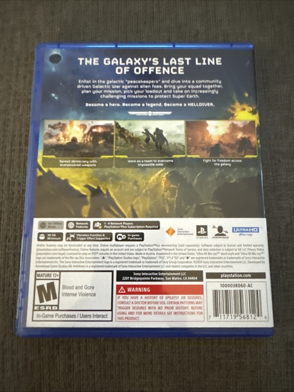 Helldivers 2 – Sony PlayStation 5