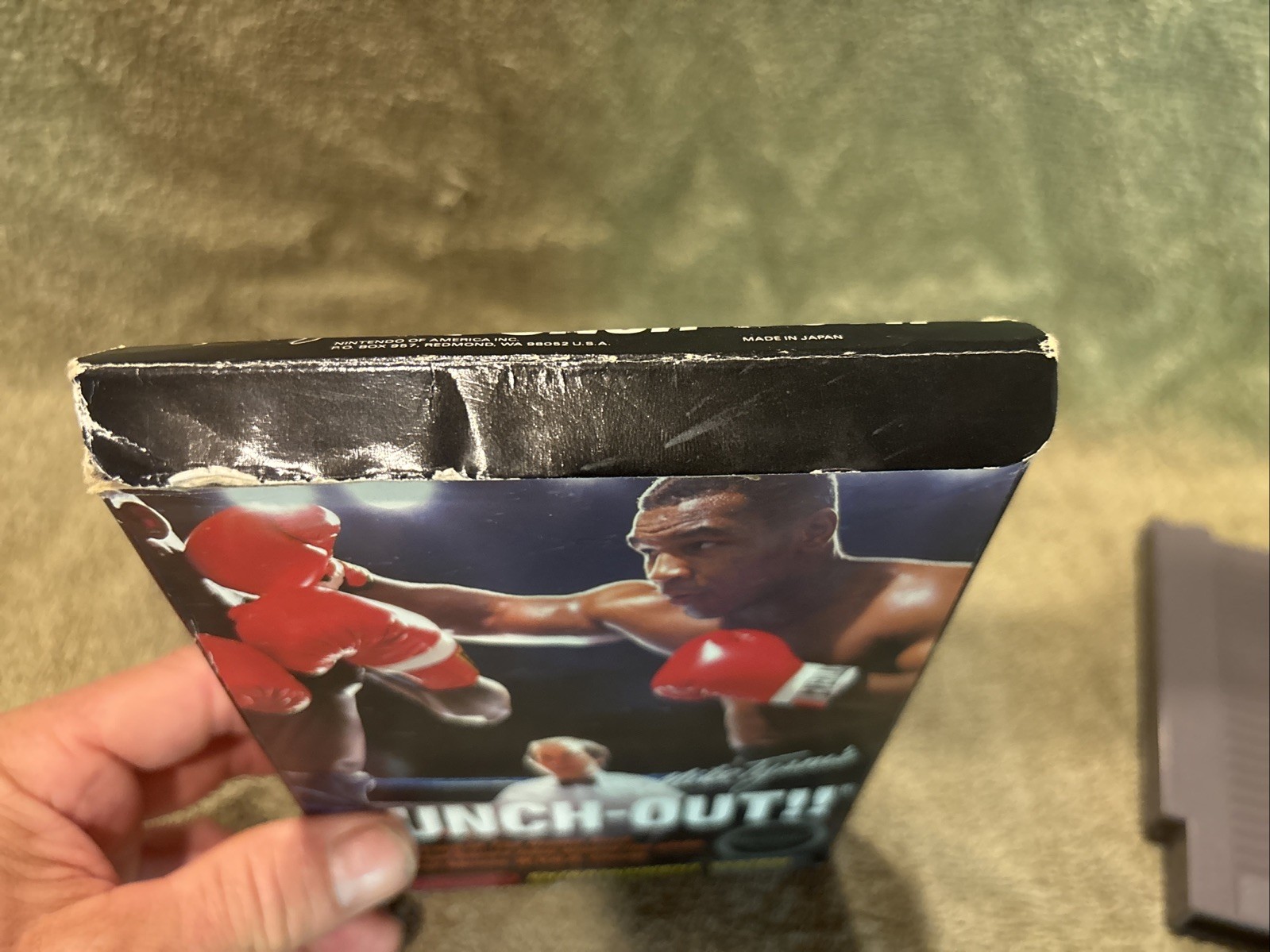NES Nintendo Mike Tyson’s Punch-Out CIB Box Manual Authentic