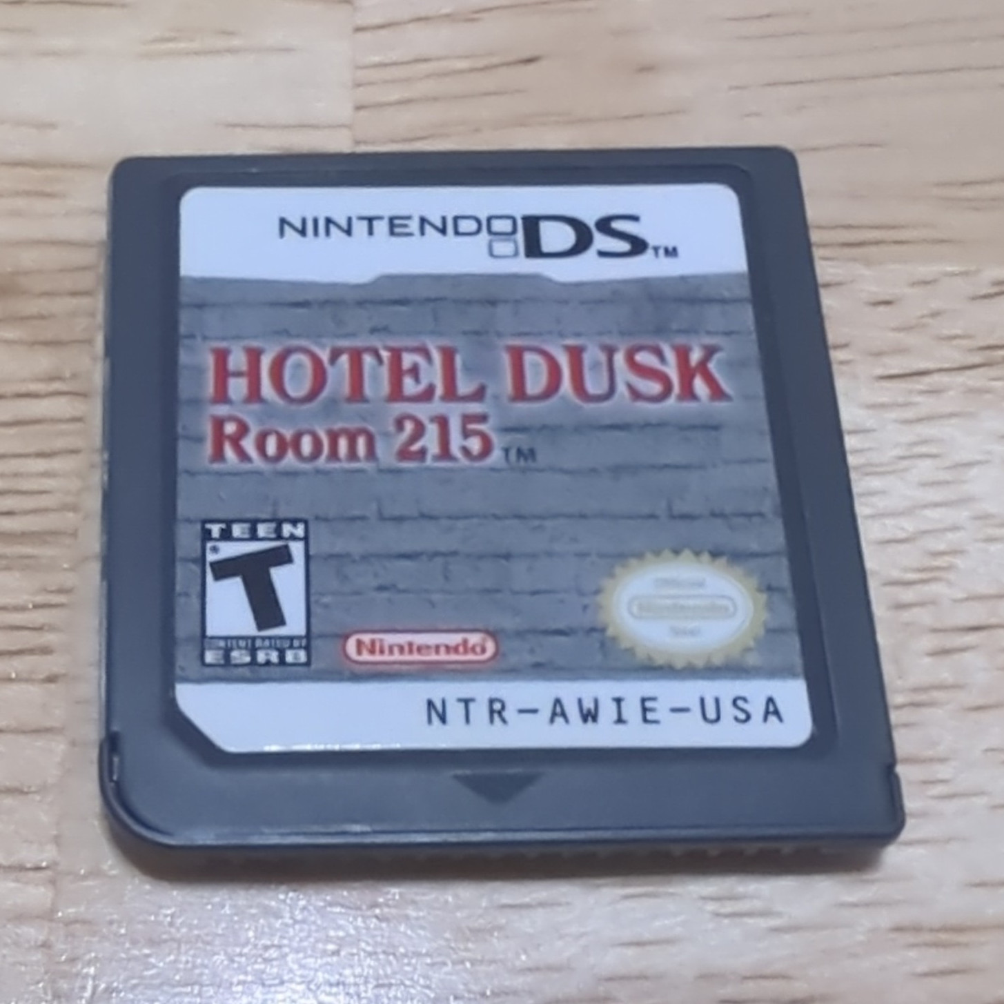 Nintendo Hotel Dusk: Room 215 Nintendo DS