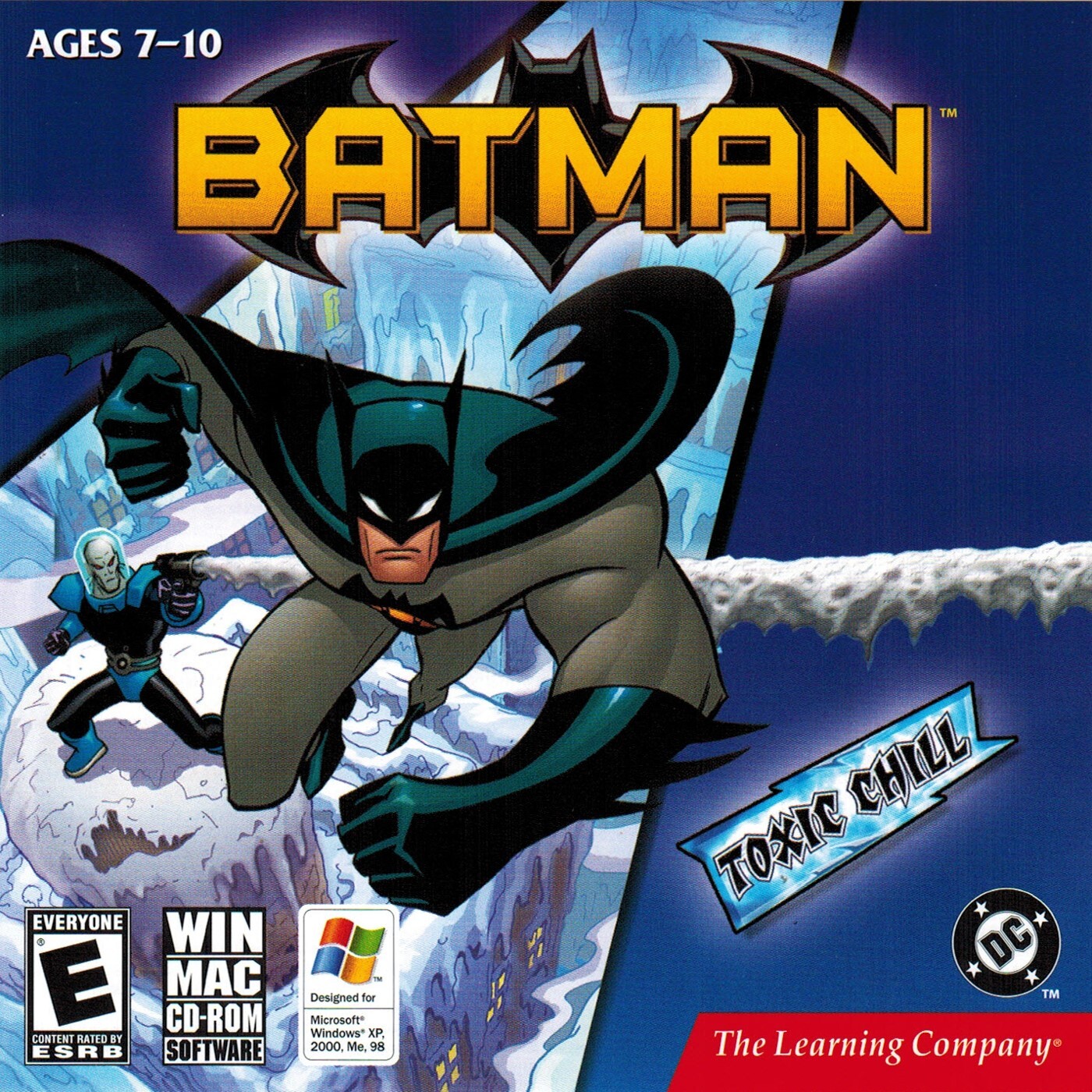 Batman Toxic Chill – Save Gotham City! Ages 7-10 PC Software Game Sealed New