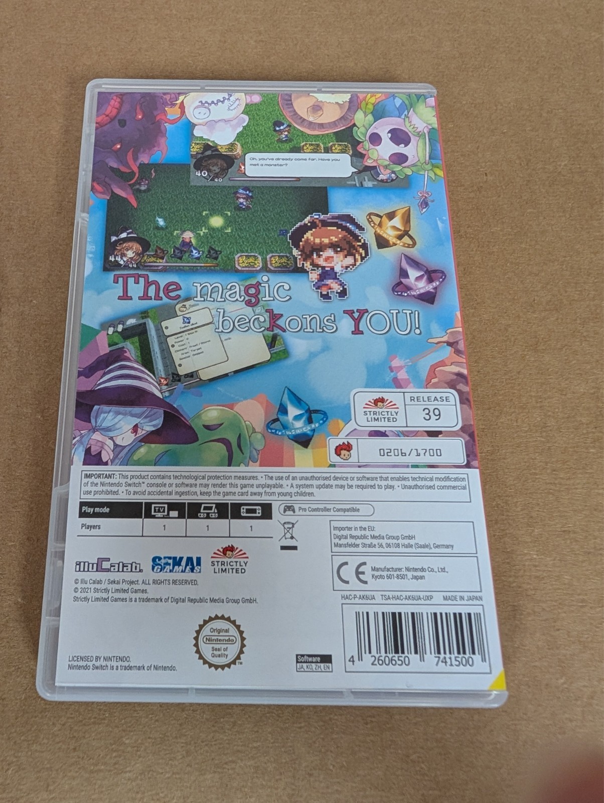 A Magical High-School Girl – Nintendo Switch – Strictly Limited Games
