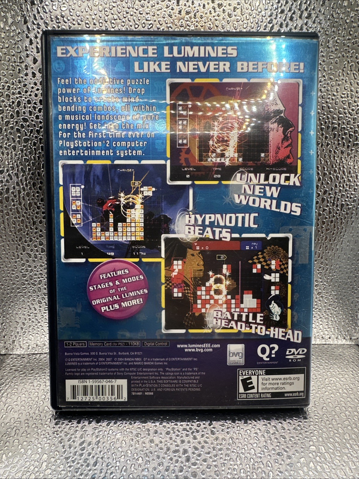 Lumines Plus (Sony PlayStation 2 PS2, 2007)