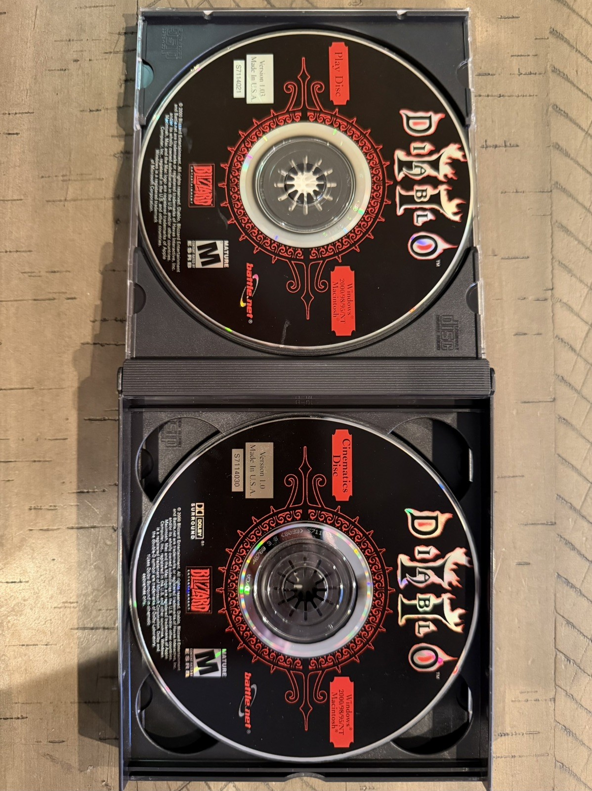 Diablo & Diablo II BUNDLE (PC, 2000)