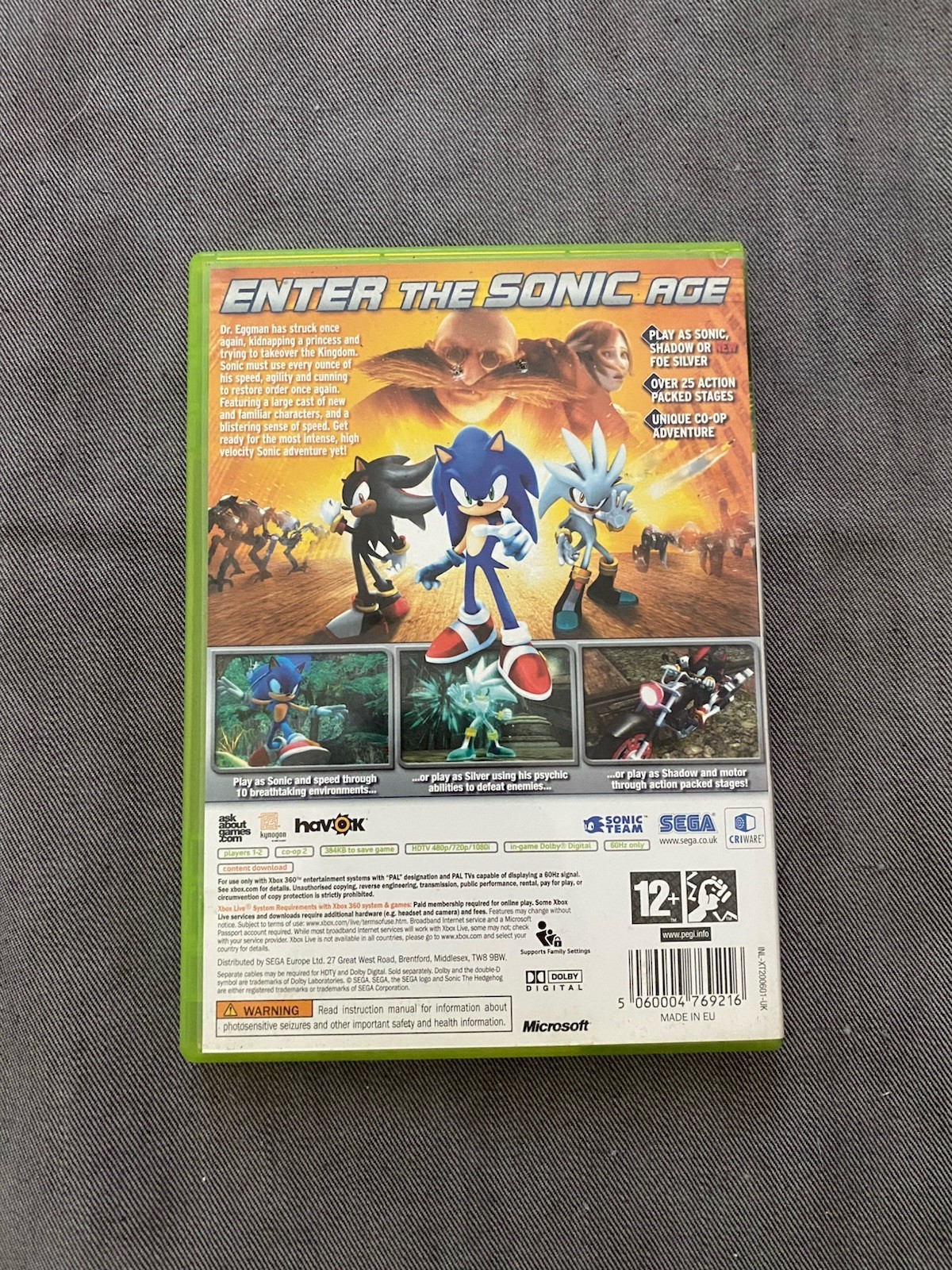 Sonic the Hedgehog (Microsoft Xbox 360, 2006)