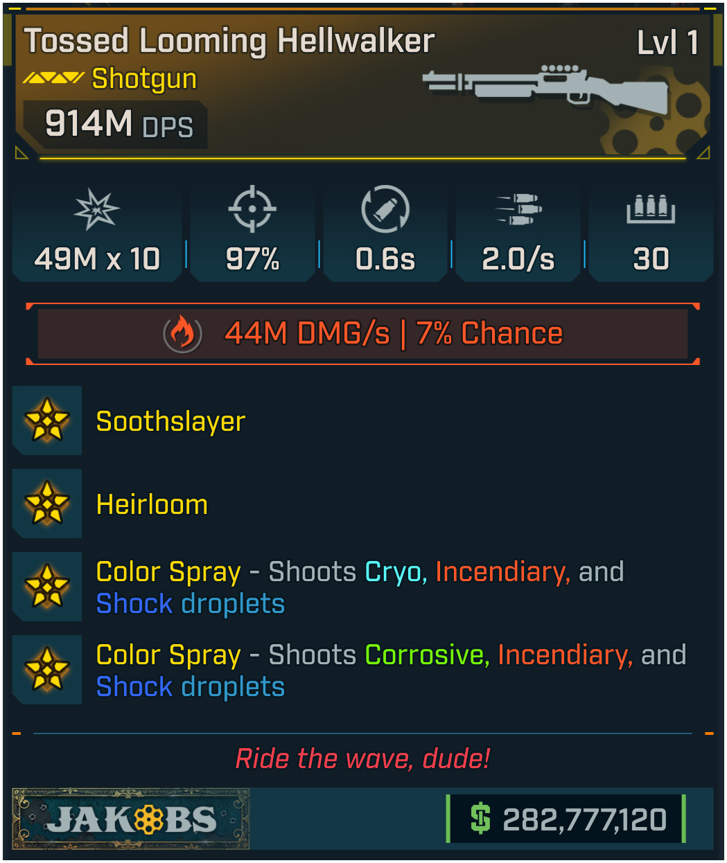 Borderlands 4 Level 1 Modded Gear Master List Modded Items Weapons PC Xbox PS5