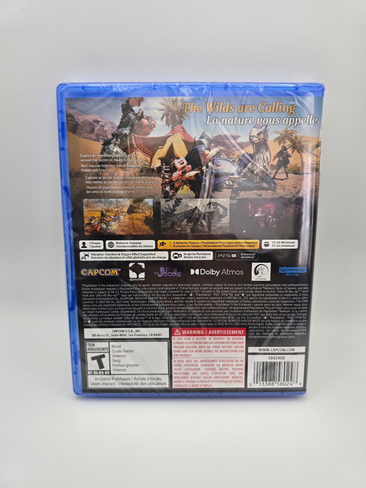 Monster Hunter Wilds Standard Edition – Sony PlayStation 5