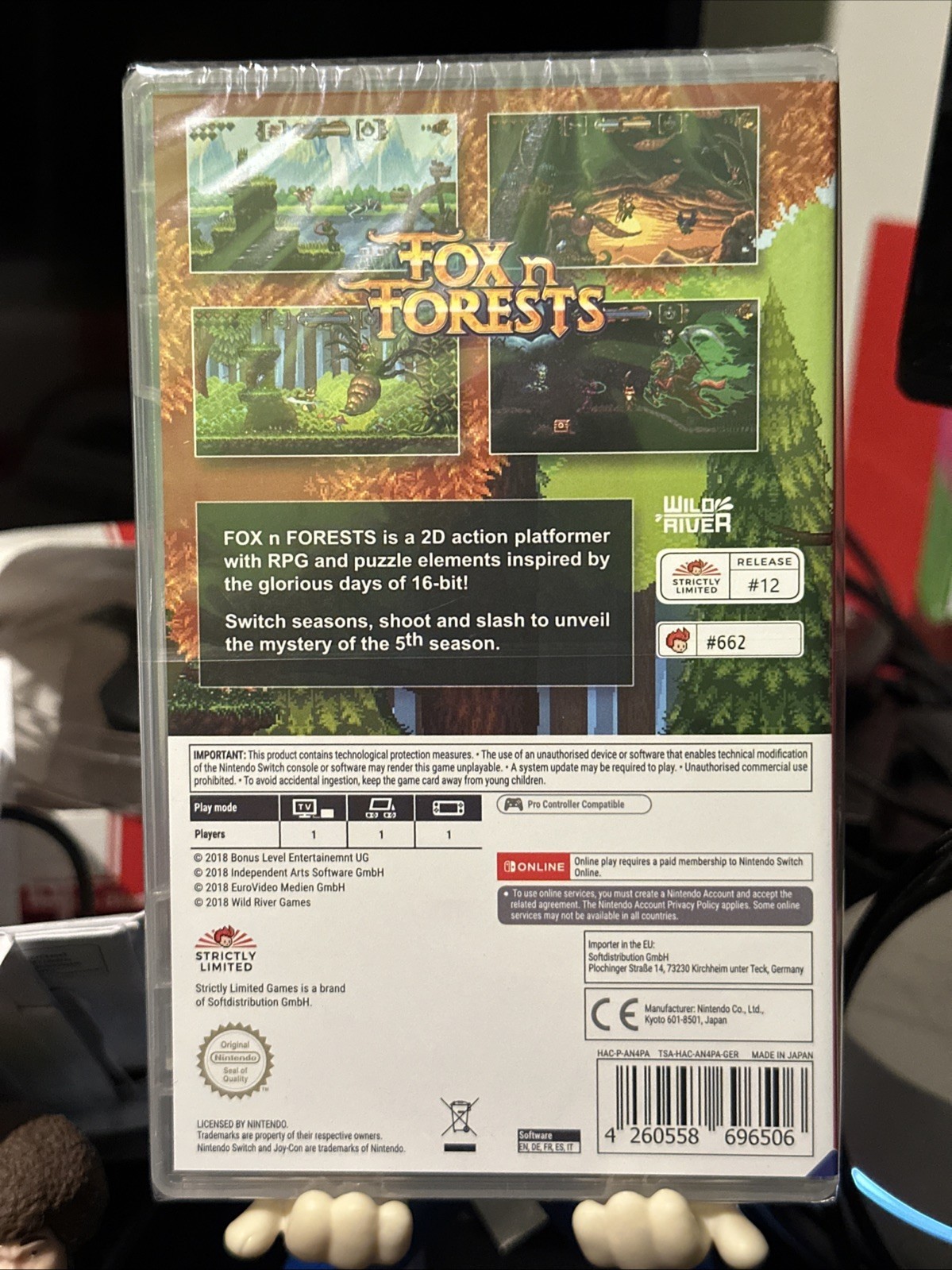 Fox n Forests – Nintendo Switch – Strictly Limited #12 SEALED RARE