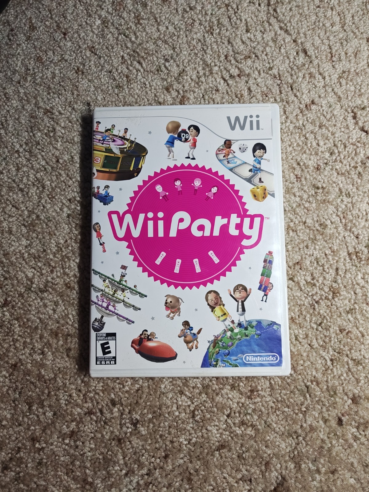Wii Party (Nintendo Wii, 2010) Complete