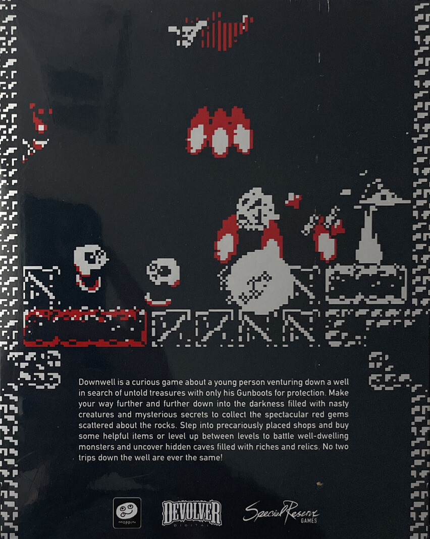 Downwell PS4 Collector’s Edition Special Reserve Games Limited Run New Sealed