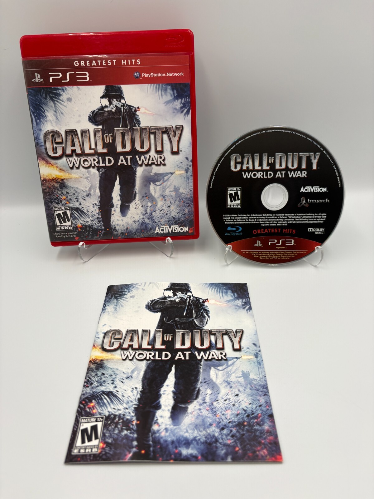Call of Duty: World at War – Sony PlayStation 3 PS3 – CIB w/ Manual – Tested
