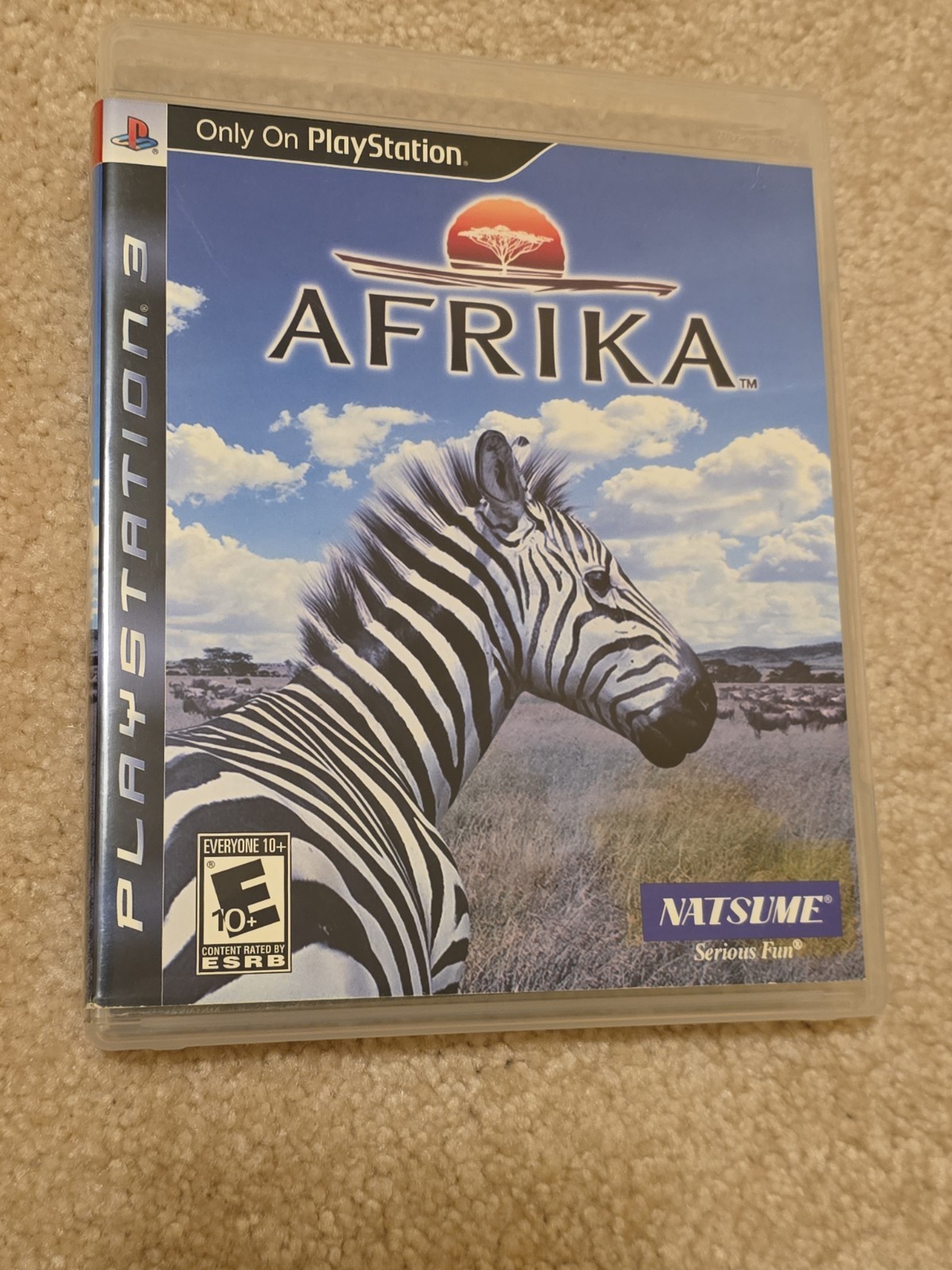 Afrika Africa PS3 Sony Playstation 3 USA ESRB NATSUME Complete CIB NTSCU English