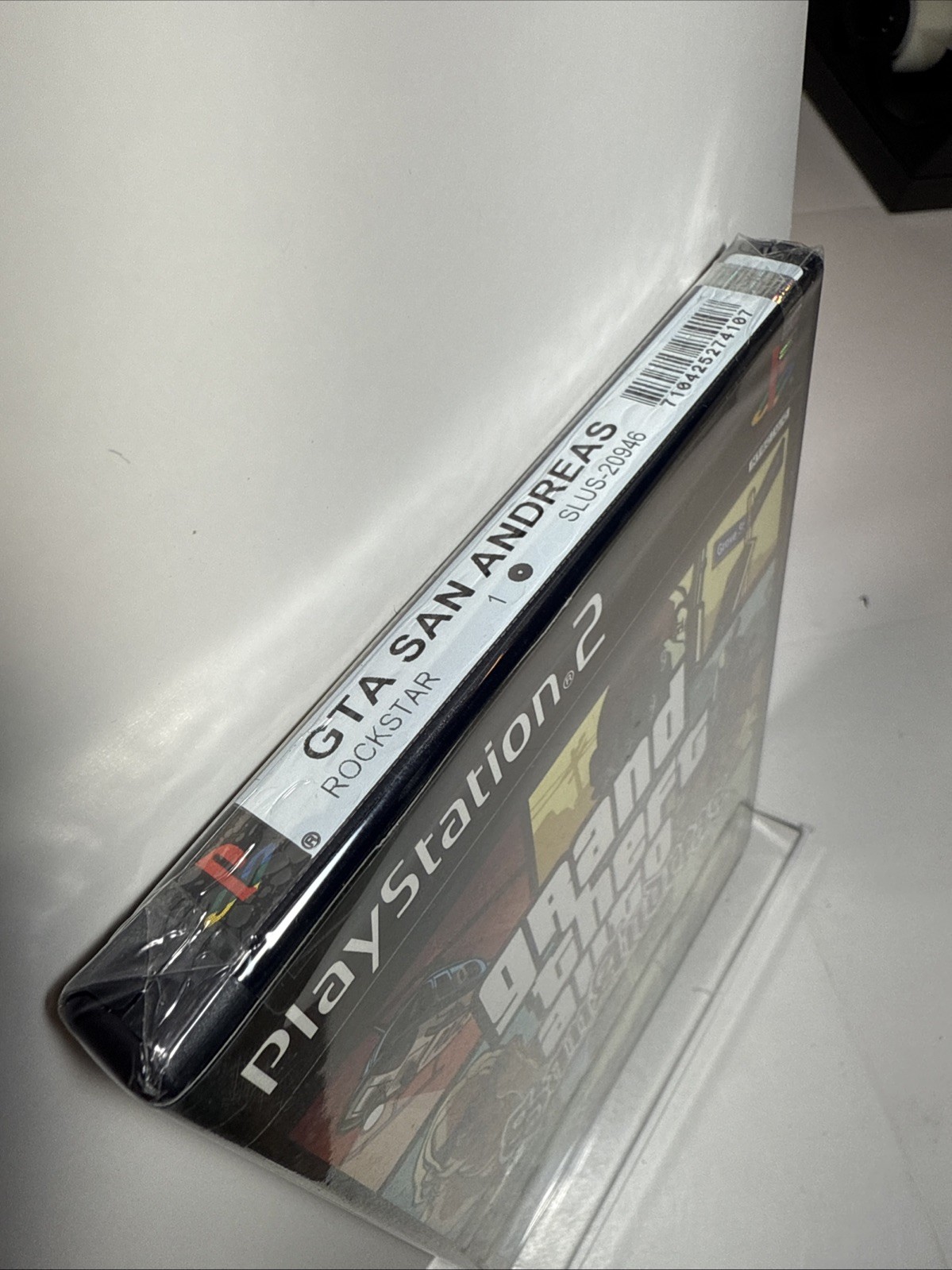 New Grand Theft Auto San Andreas Black Label Hot Coffee First Print PS2 Sealed