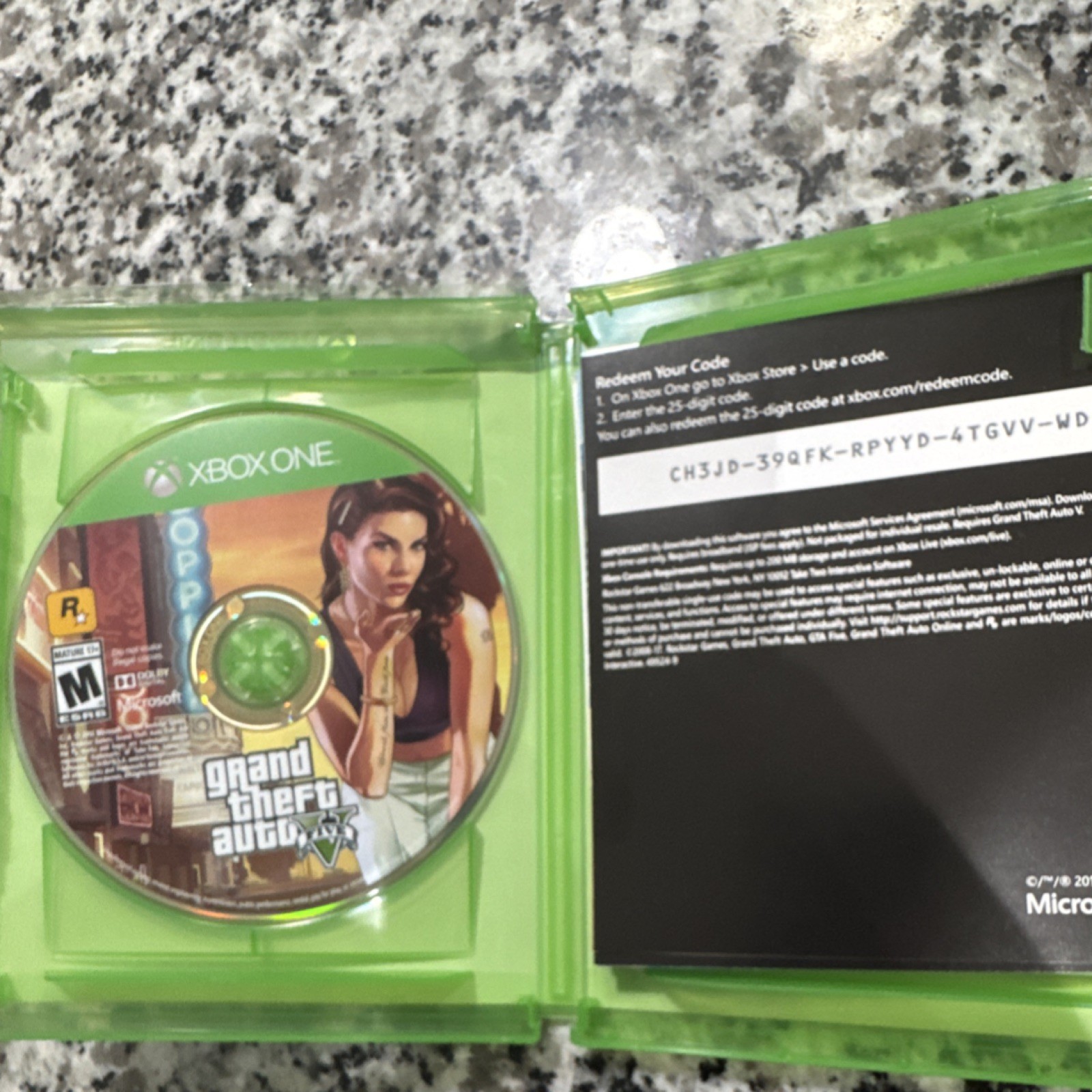Rockstar Games Grand Theft Auto V Xbox One Action Adventure M Physical Disc