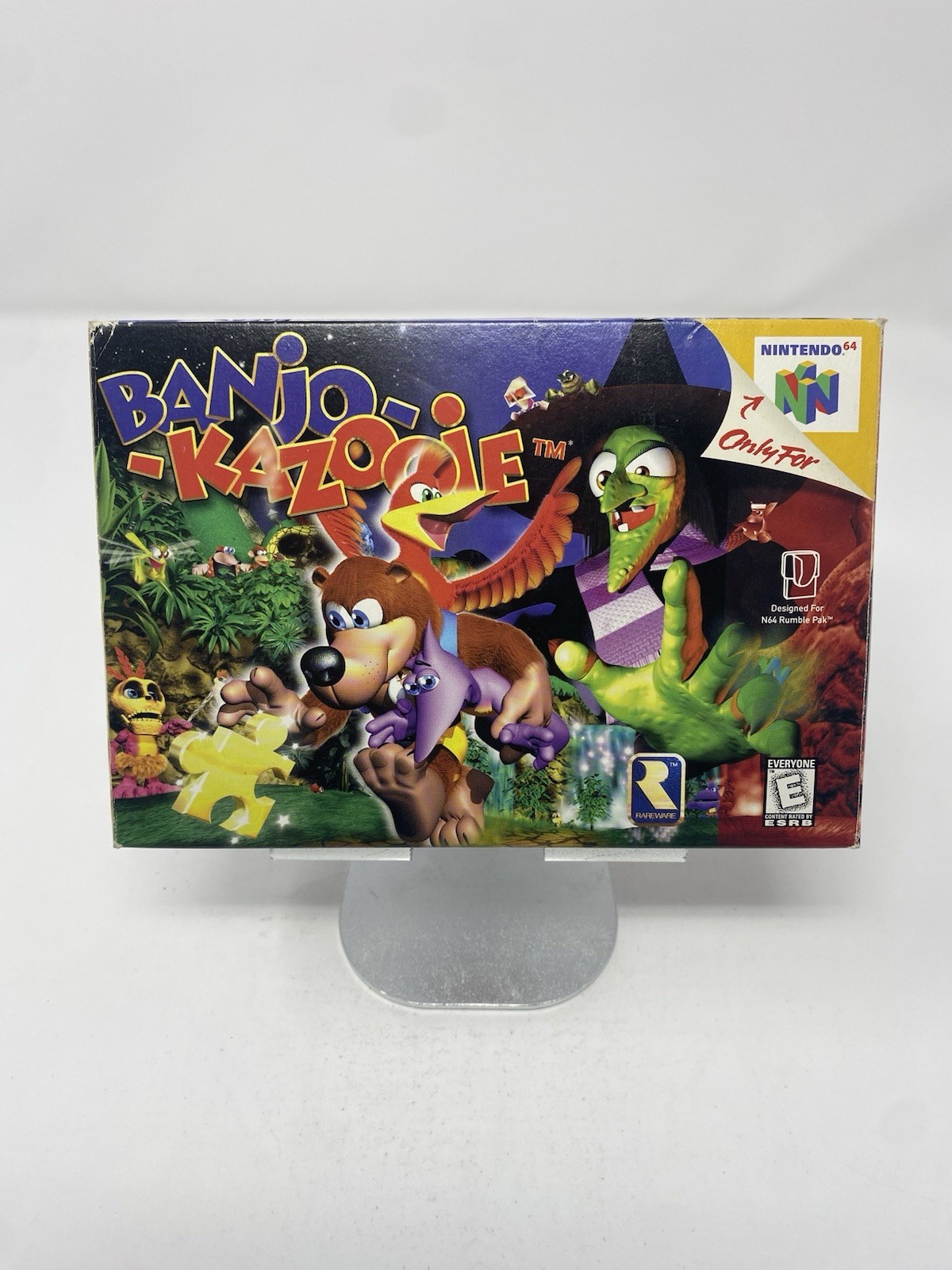 Banjo-Kazooie Nintendo 64 CIB Complete Box Manual N64 Rareware Original 1998