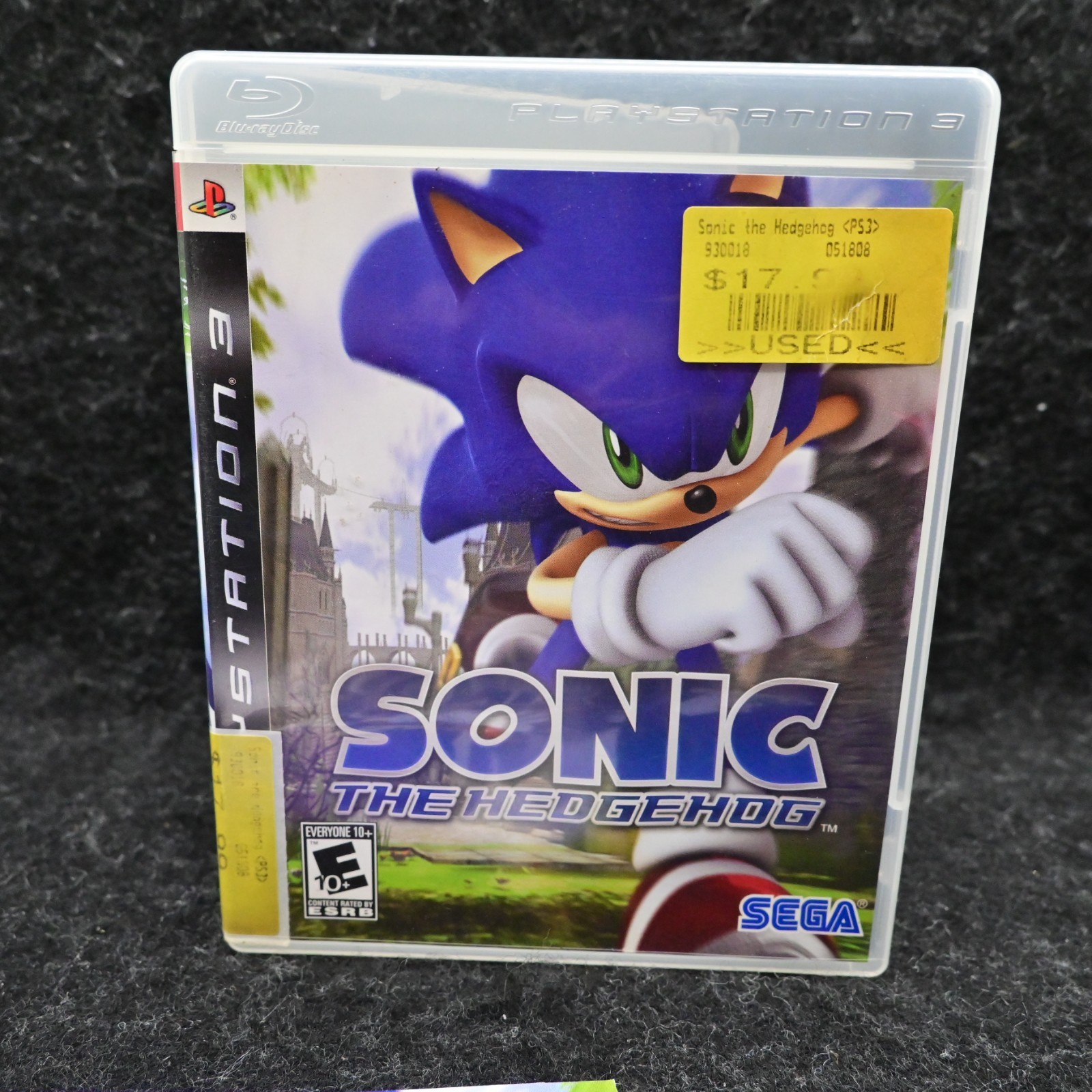 Sonic the Hedgehog (Sony PlayStation 3, 2007) CIB! PS3 Complete W/ Manual! Works
