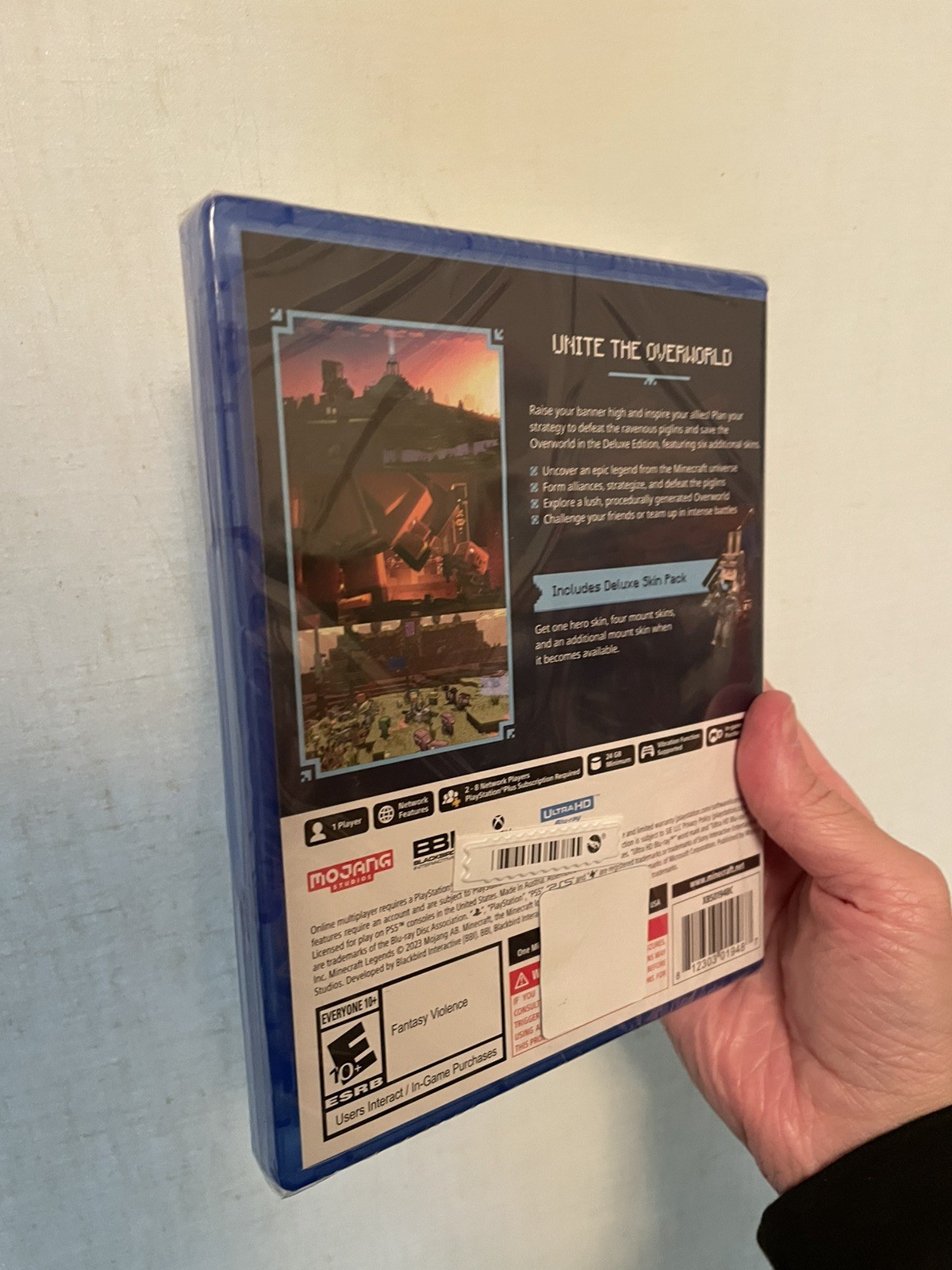 Brand New! Minecraft Legends Deluxe Edition (Sony PlayStation 5 PS5) Sealed