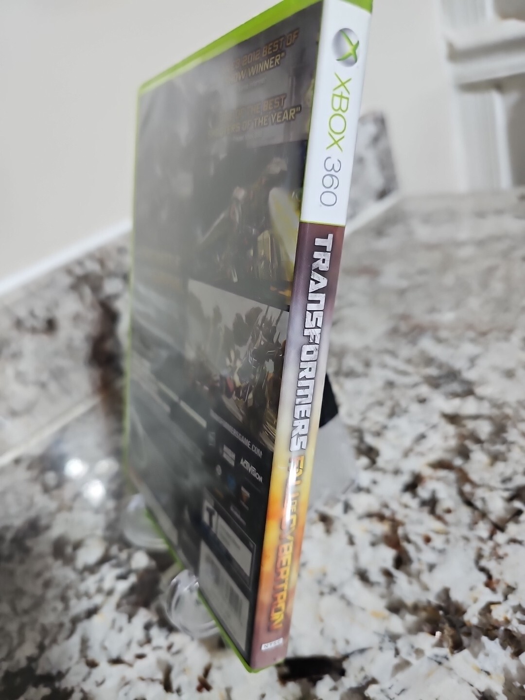 Transformers: Fall of Cybertron (Xbox 360, 2012) W/MANUAL . Tested/Works . Mint