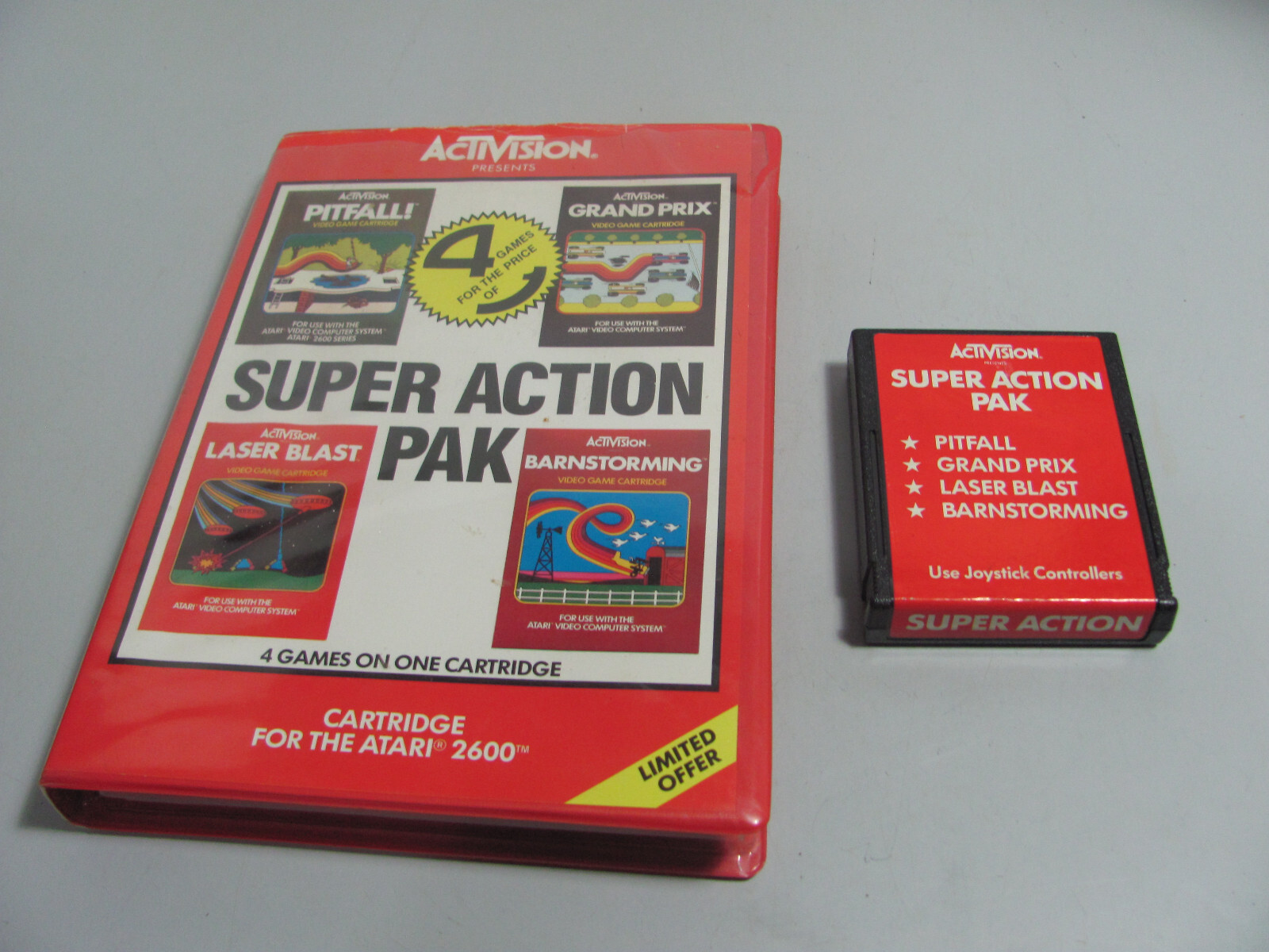 Super Action Pak For Atari 2600 Great Selection Of Game’s Tested & Working