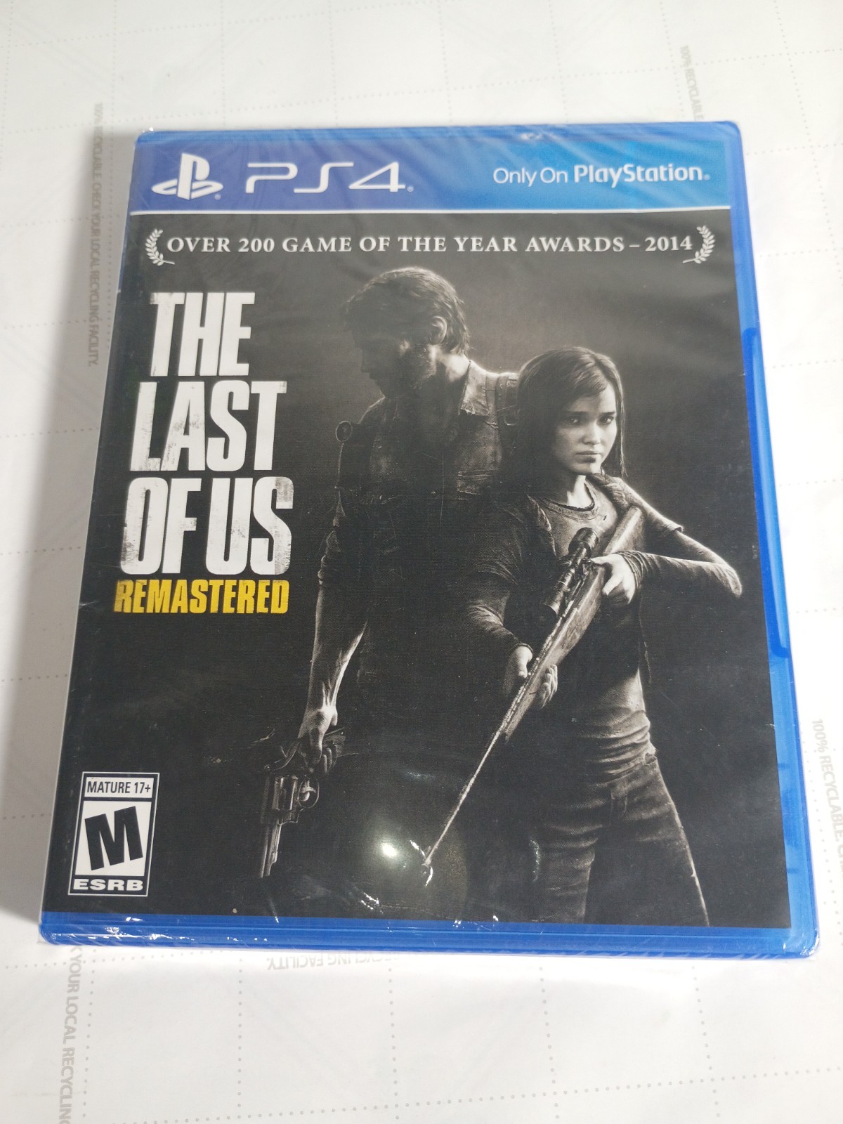 The Last of Us Remastered PlayStation 4 PS4 “NOT FOR RESALE” Version NEW Sealed