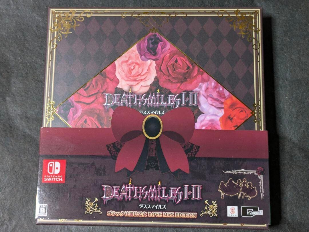 Nintendo Switch Deathsmiles I & II LOVE MAX EDITION Soundtrack CD Box Japan